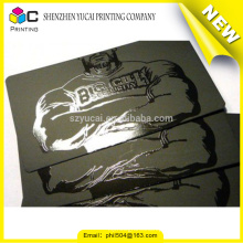 Trustworthy china supplier transparent plastic custom transparent plastic business cards